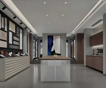 Modern Exhibition Hall-ID:403038985