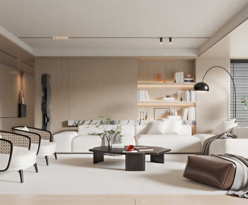 Modern A Living Room-ID:297151093