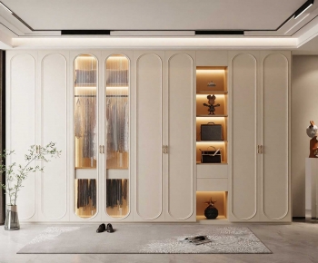 French Style Clothes Storage Area-ID:298365127