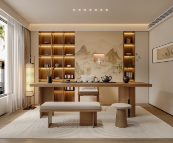 New Chinese Style Tea House-ID:653191093