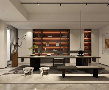 New Chinese Style Tea House-ID:431021939