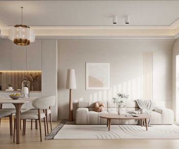 Modern A Living Room-ID:650685074