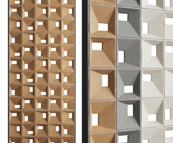 Modern Cement Brick Screen Partition-ID:730932001