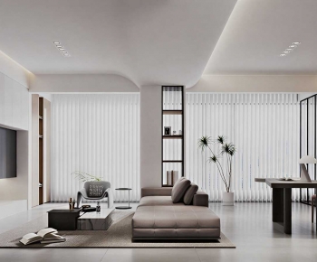 Modern A Living Room-ID:135984901