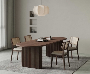 Modern Dining Table And Chairs-ID:450830552