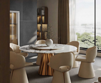 Modern Dining Table And Chairs-ID:338040117