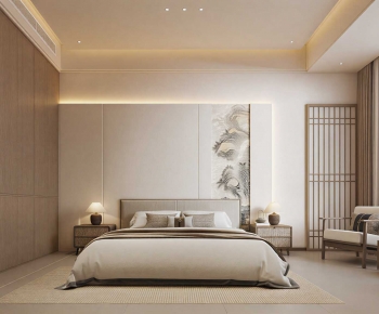 New Chinese Style Bedroom-ID:537168986
