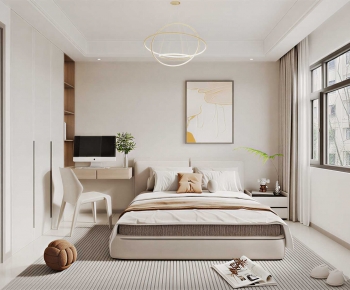 Modern Bedroom-ID:690949091