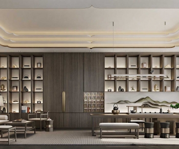 New Chinese Style Tea House-ID:460062982