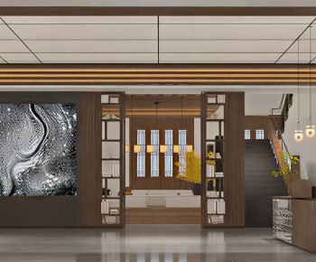 New Chinese Style Lobby Hall-ID:950799043