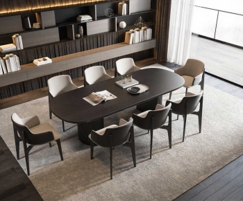 Modern Dining Table And Chairs-ID:517452002