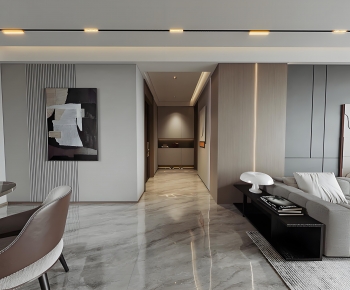 Modern A Living Room-ID:950017931