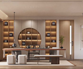 New Chinese Style Tea House-ID:430440954