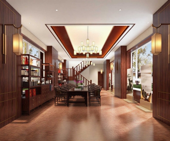 New Chinese Style Staff Area-ID:479255917