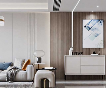 Modern A Living Room-ID:878938919