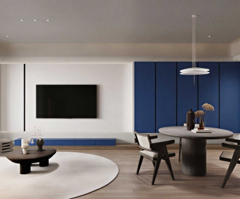 Modern A Living Room-ID:834256894