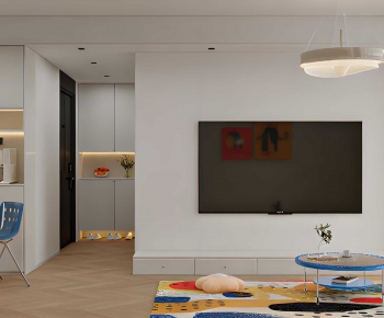 Modern A Living Room-ID:702109352