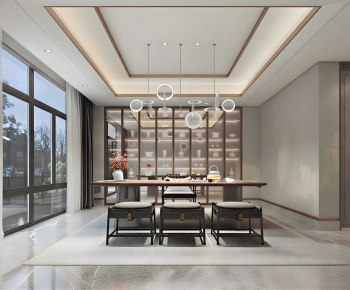 New Chinese Style Tea House-ID:131850006