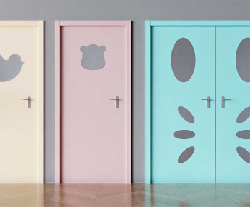 Modern Single Door-ID:501710897