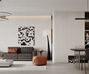 Modern A Living Room-ID:354020671