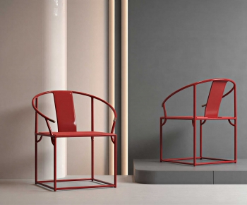 New Chinese Style Dining Chair-ID:704225061