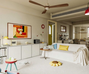 Modern A Living Room-ID:812710052