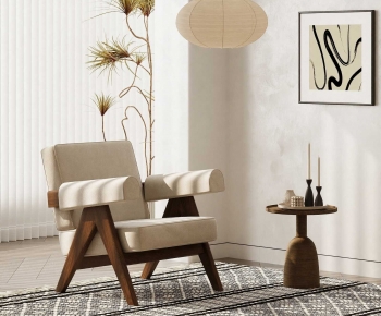 Wabi-sabi Style Lounge Chair-ID:700950665