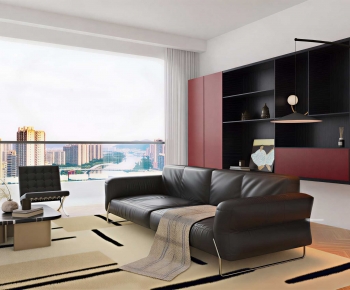 Modern A Living Room-ID:497706892