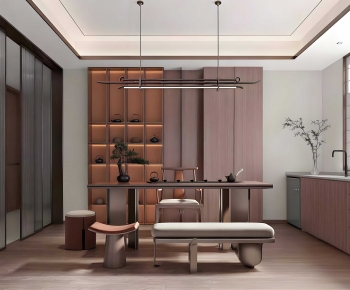 New Chinese Style Tea House-ID:124458079