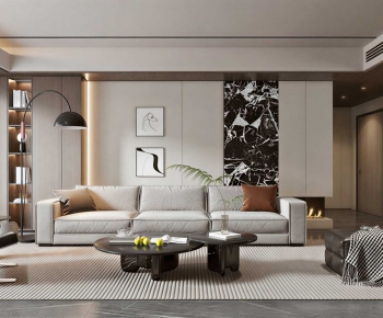 Modern A Living Room-ID:625634918