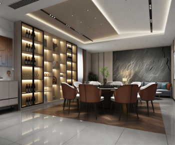 Modern Dining Room-ID:762355092