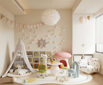 Modern Children's Room Activity Room-ID:922501092