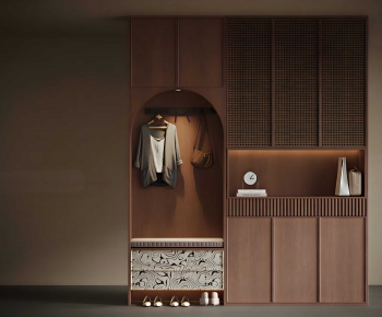 French Style Shoe Cabinet-ID:689228068