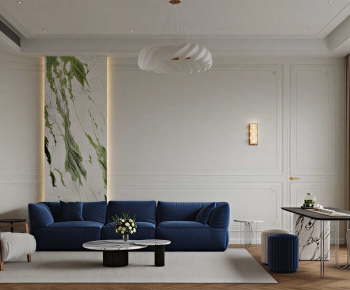 Modern A Living Room-ID:732376104