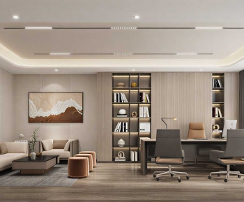 Modern Manager's Office-ID:721359334