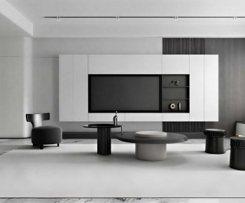 Modern A Living Room-ID:644750129