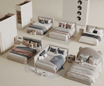 Modern Child's Bed-ID:157495025