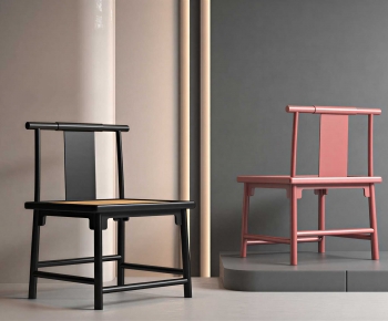 New Chinese Style Dining Chair-ID:494771062