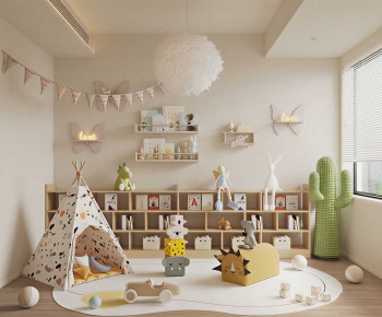 Modern Children's Room Activity Room-ID:957291131