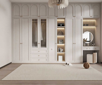 Modern Clothes Storage Area-ID:420581102