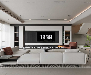 Modern A Living Room-ID:759660962
