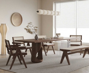 Modern Dining Table And Chairs-ID:277070058