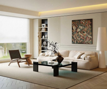 Modern A Living Room-ID:565120949