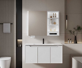 Modern Bathroom Cabinet-ID:725238087