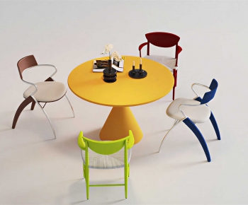 Modern Dining Table And Chairs-ID:323165895