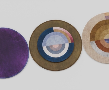 Modern Circular Carpet-ID:782480962