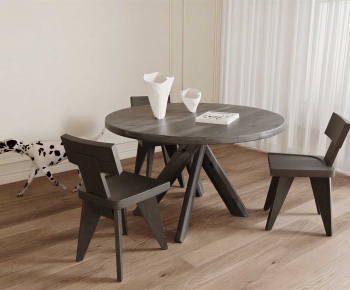 Modern Dining Table And Chairs-ID:290487054