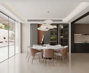 Modern Dining Room-ID:618505956