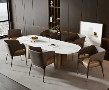 Modern Dining Table And Chairs-ID:549657111