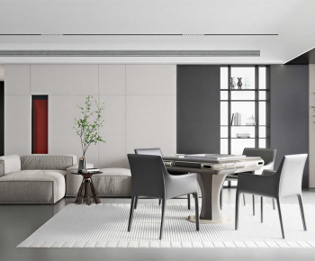 Modern A Living Room-ID:747750041